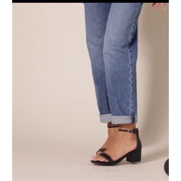 Amazon Essentials Women's Two Strap Heeled Suede Sandal Size 7.5 W New in Box - Picture 10 of 12